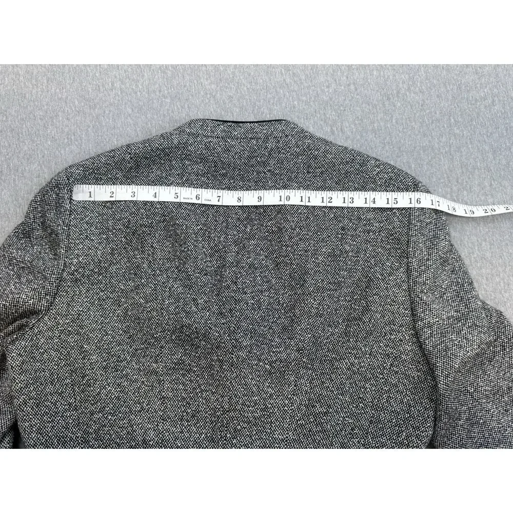 Talbots Jacket Womens 10 Wool Blend Stretch Long Sleeve 4-Button Lined